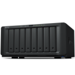Synology Diskstation DS1821+ 64TB (WD RED Plus) 8 Bay; Data management and protection; for anyone; AMD RyzenTM V1500B quad-core 2.2 GHz; 4 GB DDR4 ECC SODIMM (expandable up to 32 GB); 2 x M.2 2280 NVMe SSD; 4 x 1GbE RJ-45