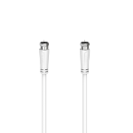 Hama 00205064 coaxial cable 3 m F White