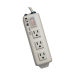 Tripp Lite TLM306NC surge protector Gray 3 AC outlet(s) 120 V 70.9" (1.8 m)