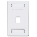 Siemon MX-FP-S-01-02 wall plate/switch cover White