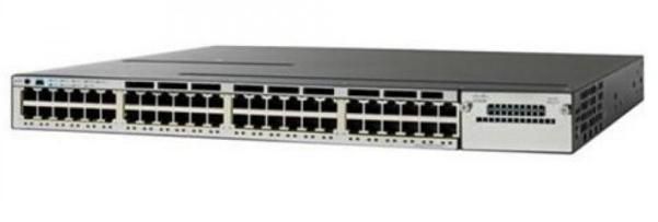 Cisco Catalyst 3850 Stackable Switch 48x 10/100/1000 Port 1100WAC IP S