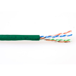 ACT CAT6 U/UTP PVC soepel patch groen 305 m
