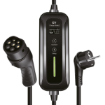 LogiLink Mobile EV loading station, CEE 7/7 to Type 2, 1-phase, 16 A, 3.6 kW, 5 m