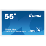 iiyama ProLite TF5537MSC-W2AG computer monitor 139.7 cm (55") 1920 x 1080 pixels Full HD LED Touchscreen Capacitive White