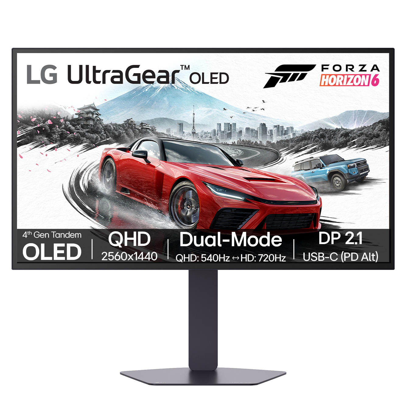 Lg Black Ultragear Gx7 Woled 27-Inch 4Th Gen. Qhd Gaming Monitorㅣ27gx790b Wi