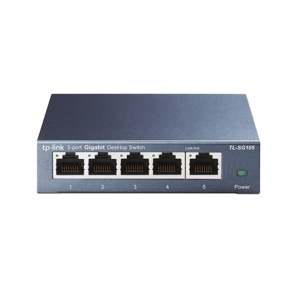 Image of TP-Link TL-SG105 network switch Unmanaged L2 Gigabit Ethernet...