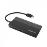 Simplecom CH330 USB 3.2 Gen 1 (3.1 Gen 1) Type-A 5000 Mbit/s Black