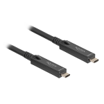 DeLOCK 84257 USB-kabel USB 3.2 Gen 2 (3.1 Gen 2) 10 m USB C Zwart