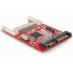 DeLOCK SATA Card Reader geheugenkaartlezer Rood