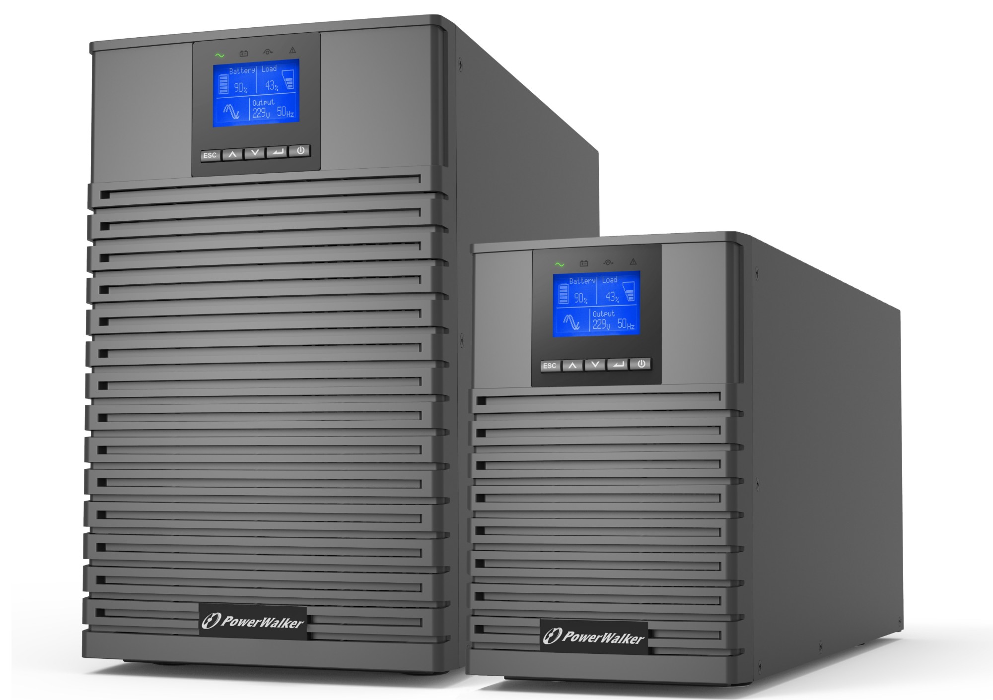 PowerWalker VFI 3000 ICT IoT uninterruptible power supply (UPS) Double