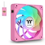 Thermaltake CL-F225-PL12PK-A computer cooling system Computer case Air cooler 4.72" (12 cm) Pink 3 pc(s)