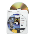 Fellowes CD/DVD Sleeves 100 discs Transparent