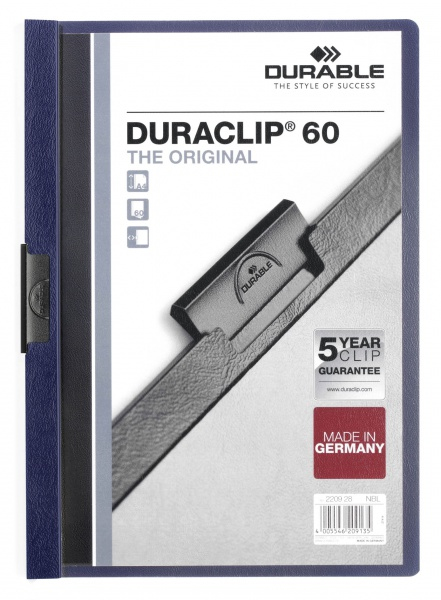 Image of Durable DURACLIP report cover Blue