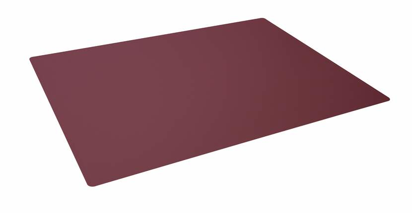 Durable 713303 desk pad Plastic Red