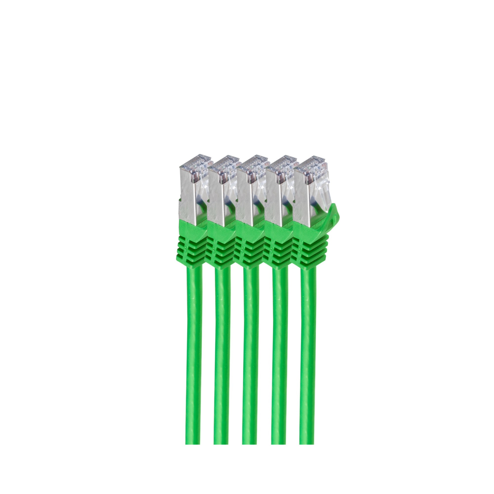 EU Product - RJ45 Patchkabel S/FTP, Cat7 VE5, 1m gr�n thumbnail