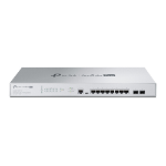 TP-Link Omada Pro S5500-8MHP2XF network switch Managed L2/L2+ Gigabit Ethernet (10/100/1000) Power over Ethernet (PoE) Gray