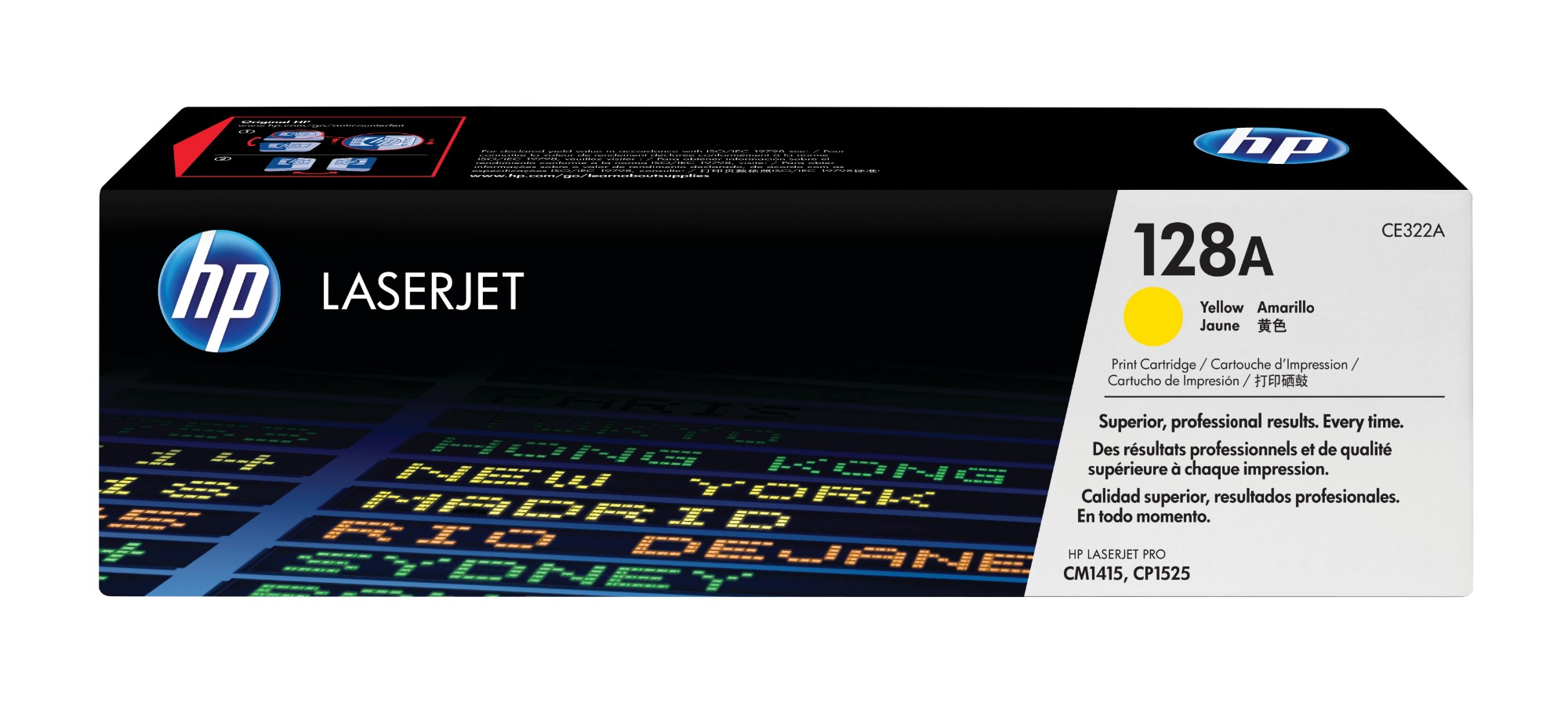 HP CE322A/128A Toner yellow, 1.3K pages ISO/IEC 19798 for HP LJ Pro CP 1525