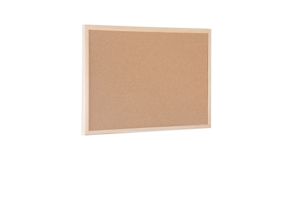 Image of Bi-Office MC010012010 bulletin board Fixed bulletin board Pine...