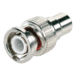 ABUS TVAC40640 tussenstuk voor kabels BNC RCA Zink