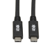Tripp Lite U420-20N-G2-5A USB cable 19.7" (0.5 m) USB 3.2 Gen 2 (3.1 Gen 2) USB C Black