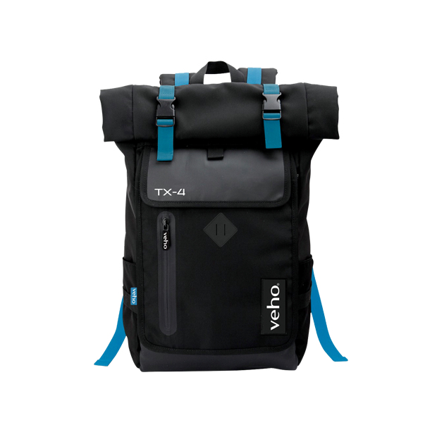 Veho TX-4 backpack Travel backpack Black Polyester