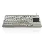 Accuratus K82B keyboard USB QWERTY UK English White