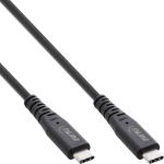 InLine USB4 cable, USB-C male/male, PD 240W, 8K60Hz, TPE black 2m