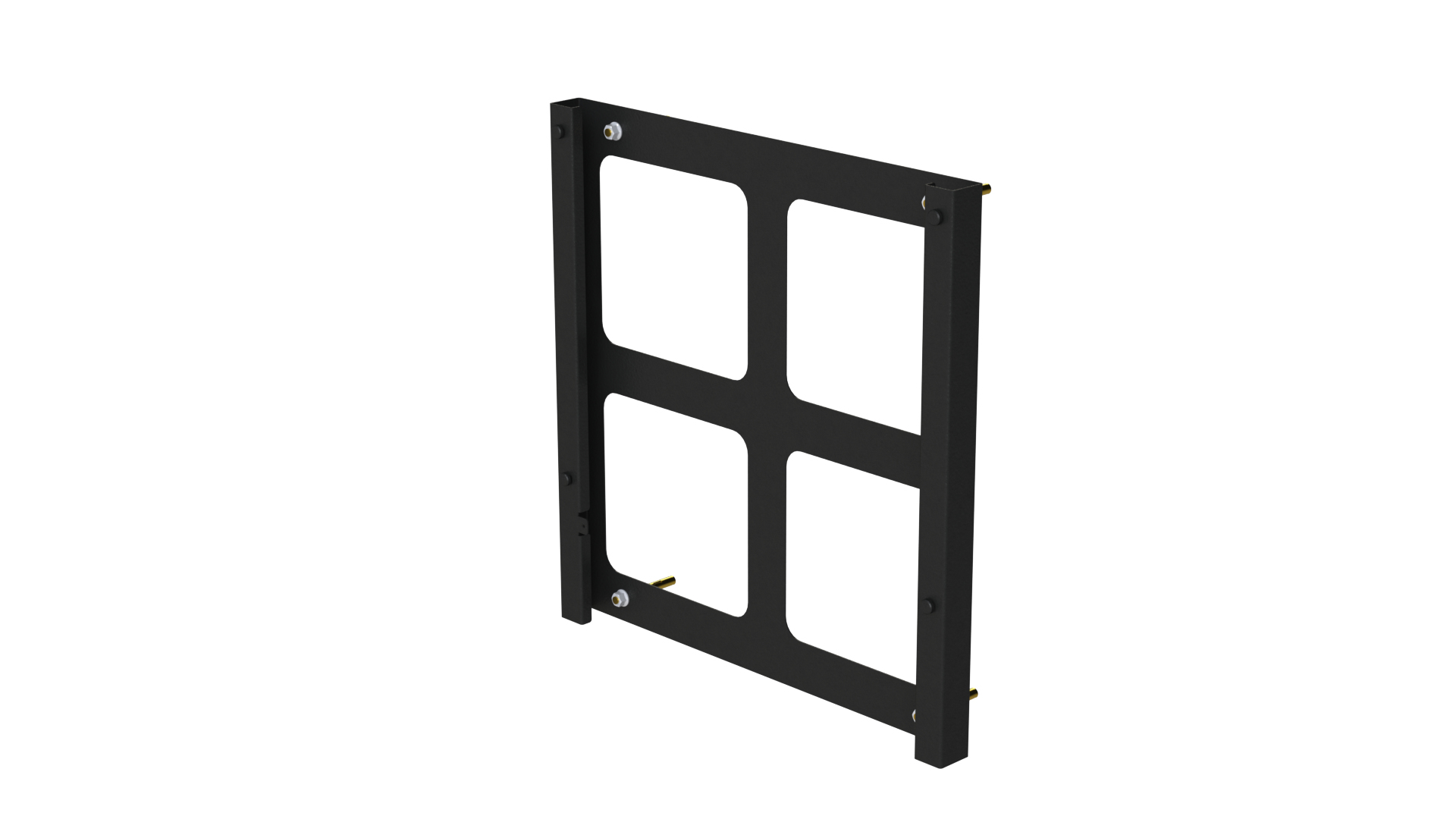 Image of lockncharge LNC10317 multimedia cart accessory Mounting kit Black...