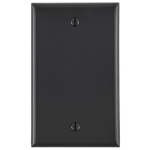 Leviton 80714-E wall plate/switch cover Black