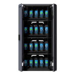 Zebra CS-CAB-3-FLTPK-B-EMEA industrial storage cabinet Grey