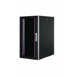 Equip Basic Flex 19' Cabinet, 22U, 600X800MM, RAL9005 Black