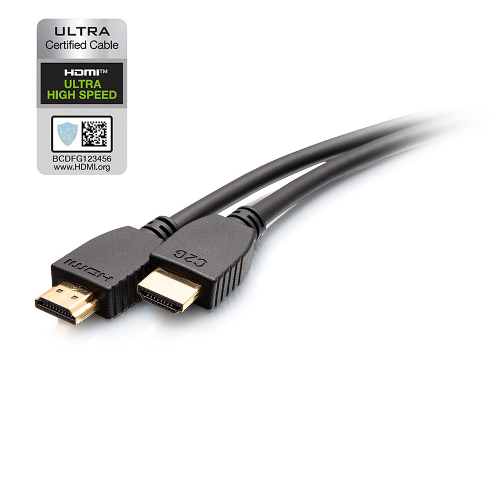 C2G 6ft (1.8m) Plus Series Ultra High Speed HDMI® Cable