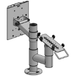 Ergonomic Solutions 300mm SP2 pole with top and