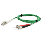 AddOn Networks ADD-ST-LC-10M5OM4-GN fiber optic cable 393.7" (10 m) OM4 Green