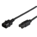 Microconnect PE011405 power cable Black 0.5 m C14 coupler C15 coupler