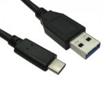 Target USB3C-921 USB cable USB 3.2 Gen 1 (3.1 Gen 1) 1 m USB C USB A Black