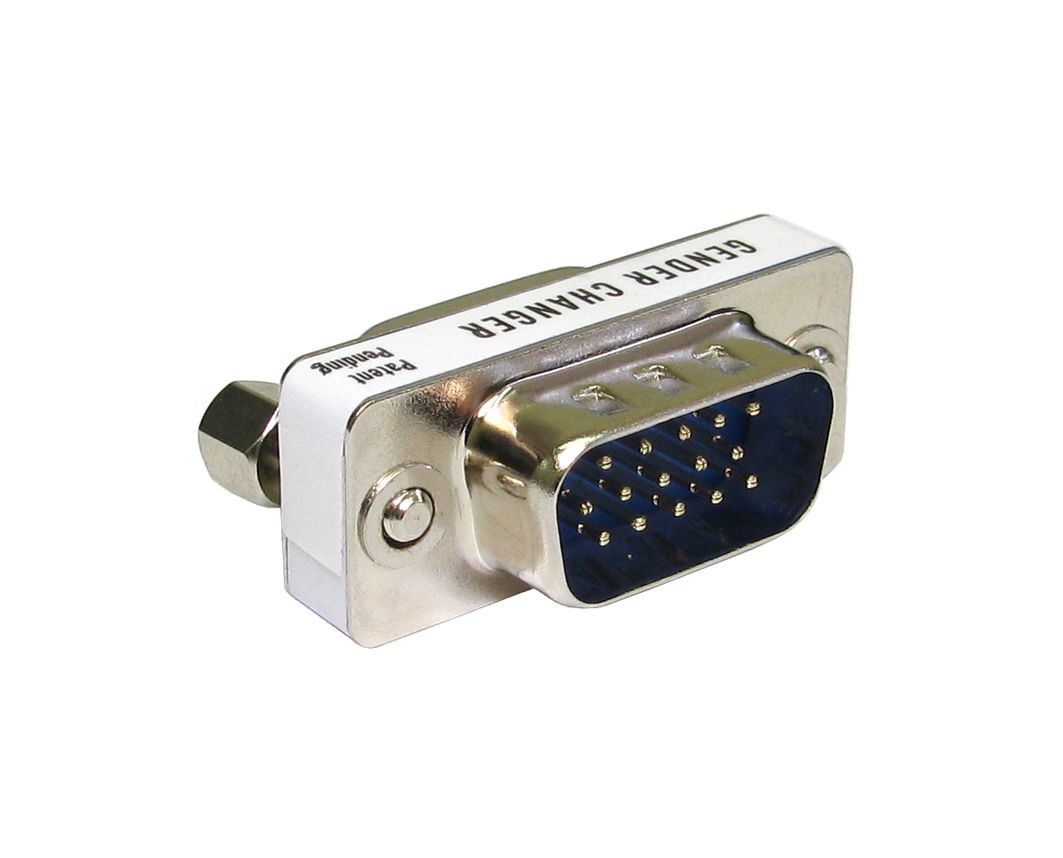 Cables Direct AD-666 cable gender changer HD15 Stainless steel