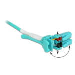 DeLOCK 85130 fibre optic cable 5 m LC OM3 Blue