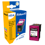 Pelikan 4950940/H114 Printhead cartridge color, 300 pages (replaces HP 304XL) for HP DeskJet 2620/3720