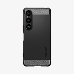 Spigen Rugged Armor mobiele telefoon behuizingen 16,5 cm (6.5") Hoes Zwart