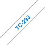 Brother TC-293 DirectLabel blue on white 9mm x 7,7m for Brother P-Touch TC 9-12mm
