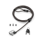 Kensington K68108EUM cable lock Black, Silver 1.8 m