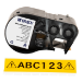 Brady M4C-1000-595-YL-BK printer label Black, Yellow Self-adhesive printer label
