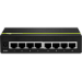 Trendnet TPE-TG80G switch di rete Non gestito Supporto Power over Ethernet (PoE) Nero