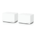 Mercusys HALO H70X (2-PACK) Dual-band (2.4 GHz / 5 GHz) Wi-Fi 6 (802.11ax) White 3 Internal