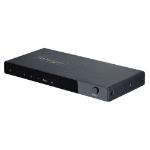 StarTech.com 4-Port 8K HDMI Switch, HDMI 2.1 Switcher 4K 120Hz HDR10+, 8K 60Hz UHD, HDMI Videoschakelaar 4 In 1 Out, Automatisch of Handmatig Schakelen, Inc. Power Adapter en Afstandsbediening