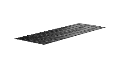 EU Product - 640 G4/G5 Keyboard BL - (DK) thumbnail