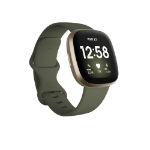 Fitbit Versa 3 AMOLED Digital Touchscreen Gold Wi-Fi GPS (satellite)