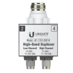Ubiquiti AF-11FX-DUP-H fibre optic adapter 1 pc(s) Silver, White