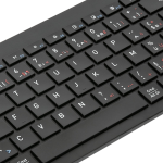 Targus AKB863FR clavier Universel Bluetooth AZERTY Français Noir